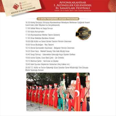 AFYONKARAHİSAR 1.ALTINELLER GELENEKSEL EL SANATLARI-1. GÜN